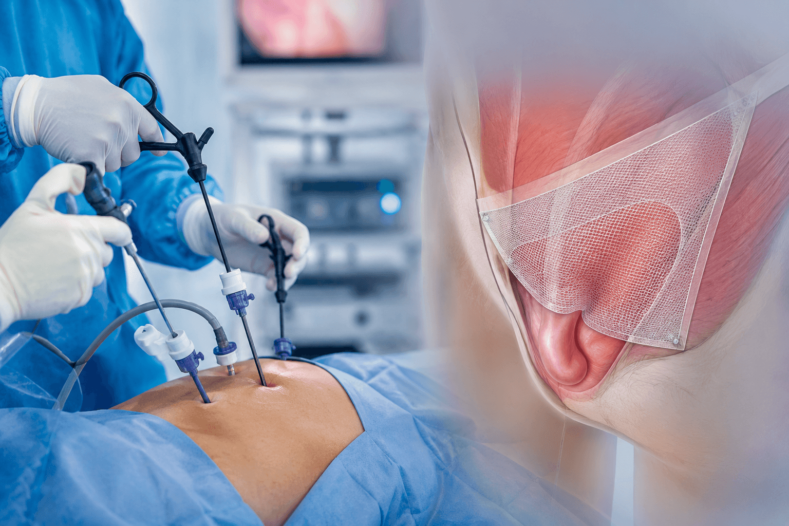 Cirugía de hernias abdominales e inguinales